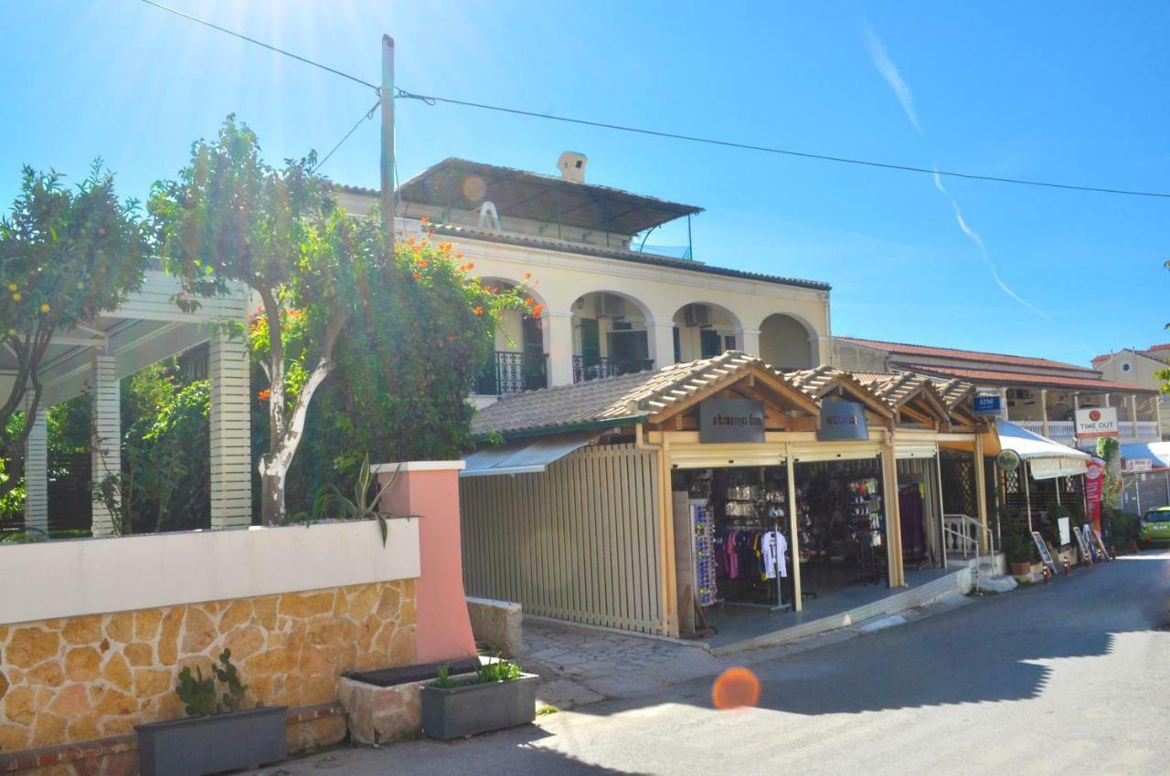 Holiday Studio Apartments Yannis On The Beach Of Agios Gordios In Corfu Zewnętrze zdjęcie